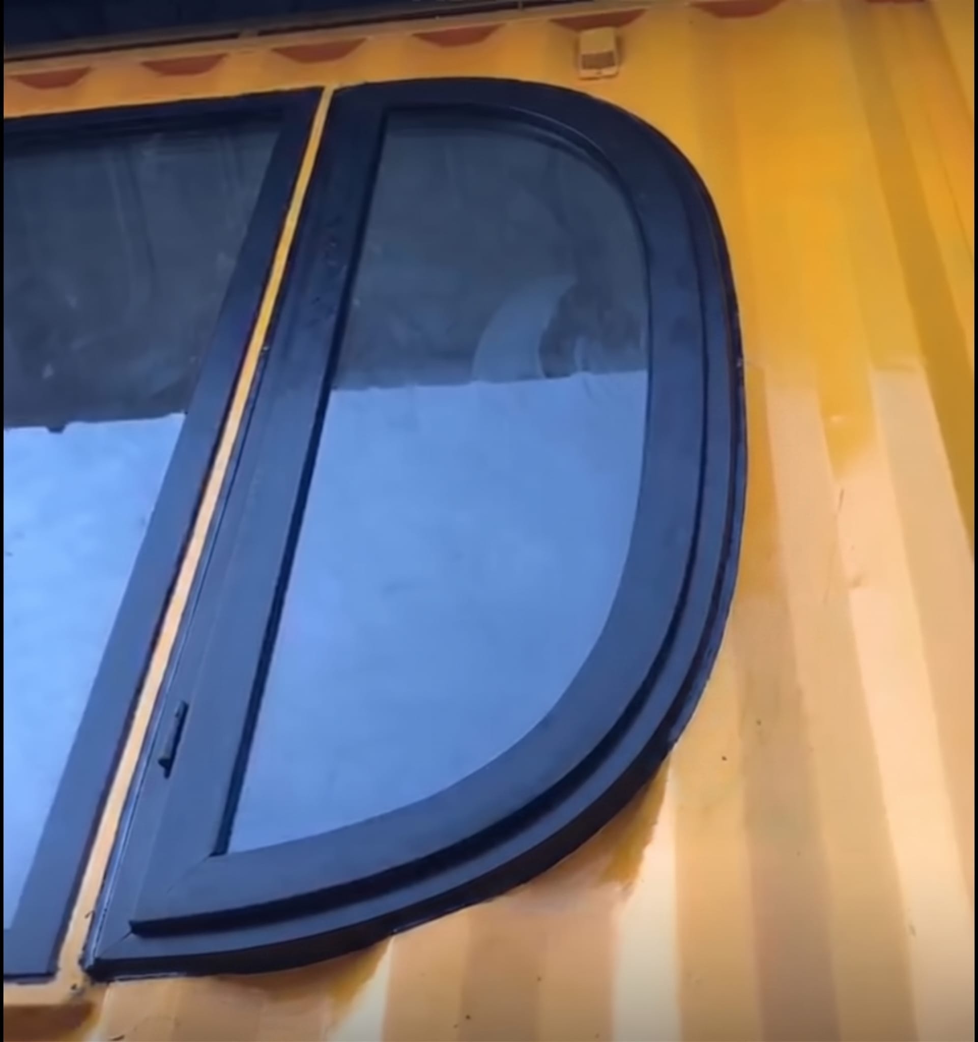 Jendela Bending Swing uPVC Jekupin